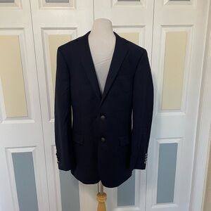Hart Schaffner Marx Navy Blue Sport Coat Classic Tailored Fit‎ for Dillards 41L